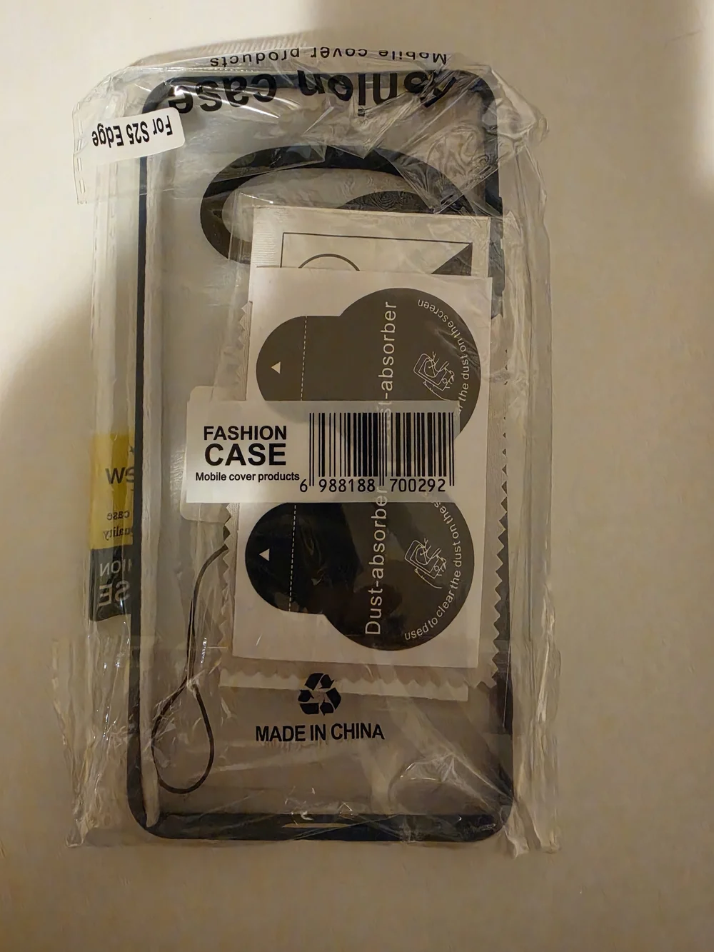SAMSUNG Galaxy S25 Edge Magnetic Ring Protective Phone Case - Navy BLUE